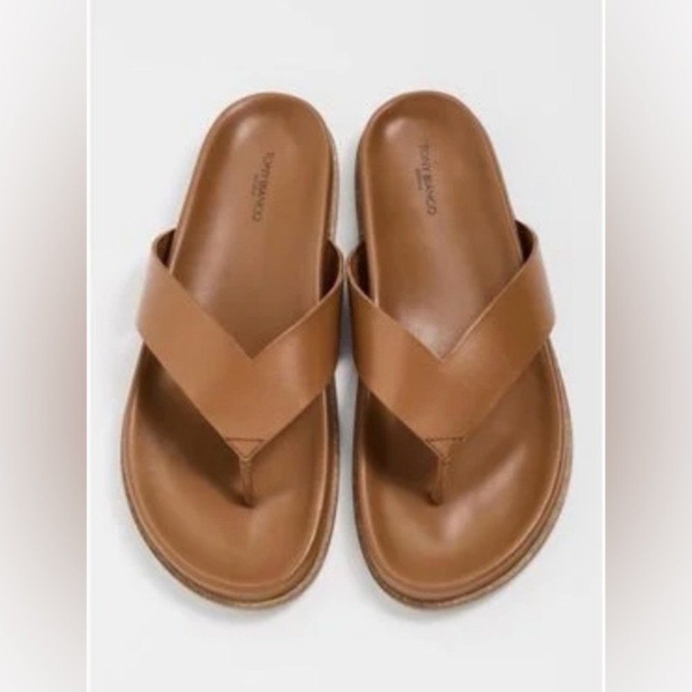 Tony Bianco Loop Sandal in Tan
